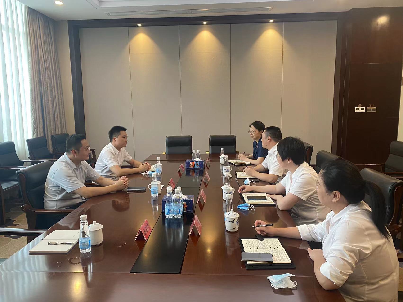 省供銷新零售公司赴前湖酒店、贛勤集團 洽談合作事宜