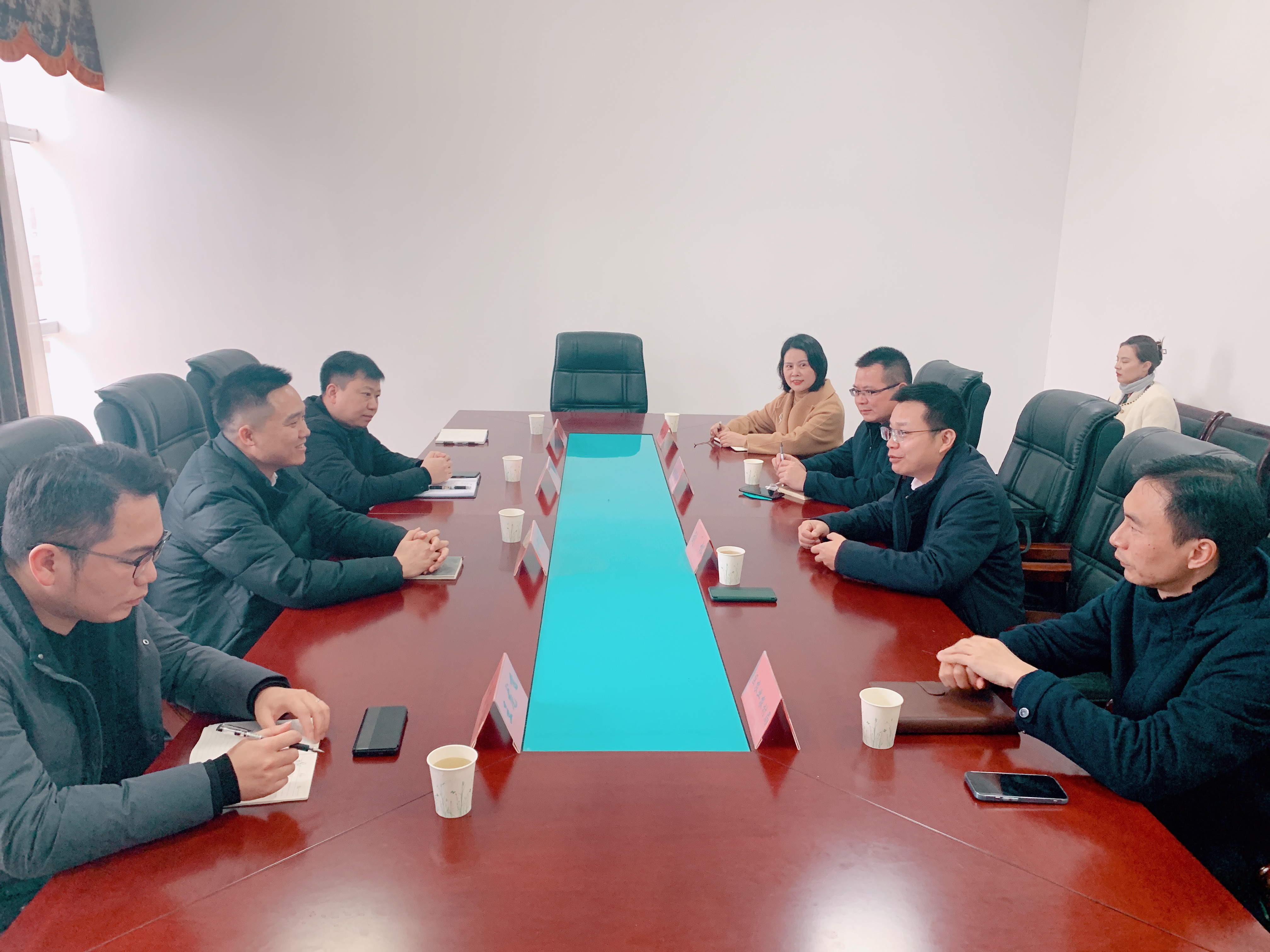 李柳萌一行赴萍鄉(xiāng)市安源區(qū)考察洽談項目